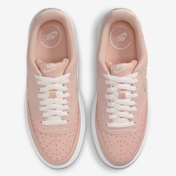 Nike Court Vision Alta womens sneakers pink oxford size 7 - Picture 5 of 10